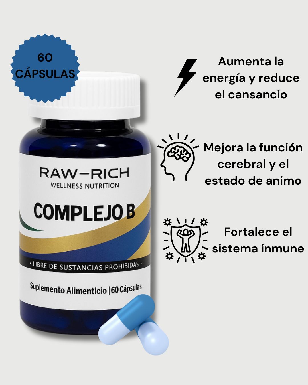 Complejo B 60 Cápsulas