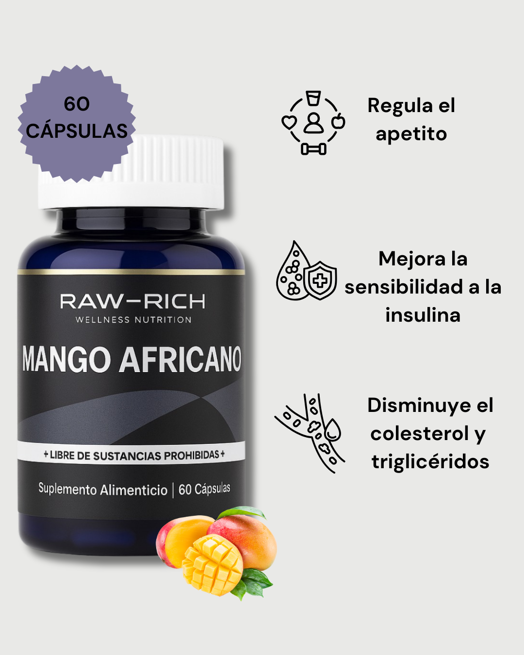 Mango Africano 60 Cápsulas