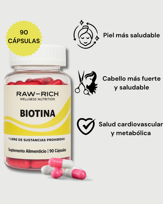 Biotina 60 Cápsulas