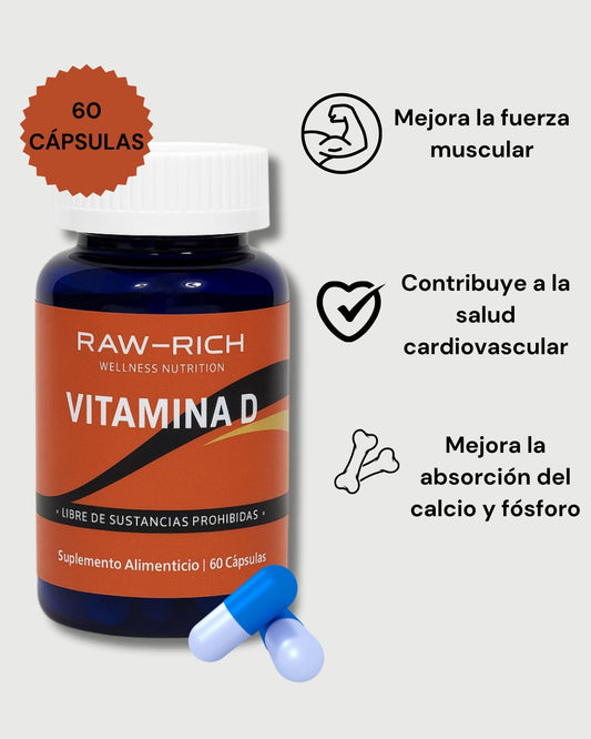 Vitamina D 60 Cápsulas