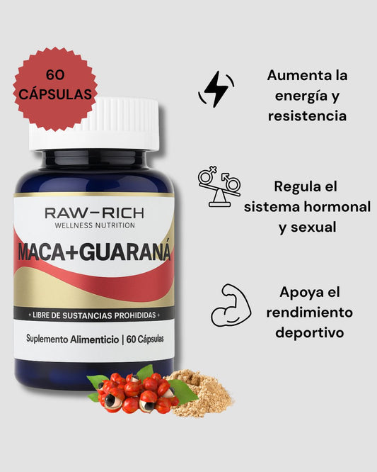 Maca + Guaraná 60 Cápsulas